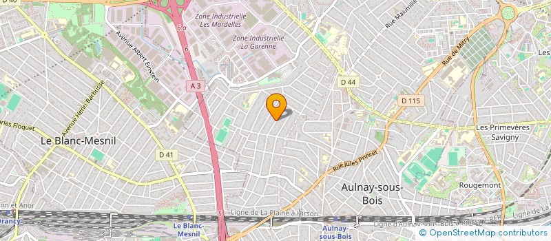 localisation de l'entreprise WUNDERGLANZ  AULNAY-SOUS-BOIS