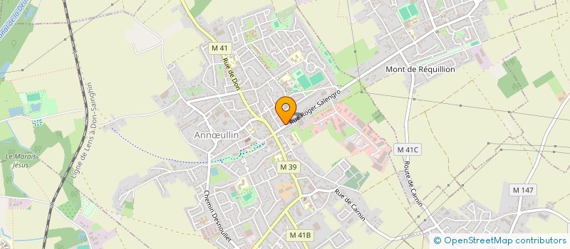 localisation de l'entreprise WURL OPTIQUE DEMARS à ANNŒULLIN