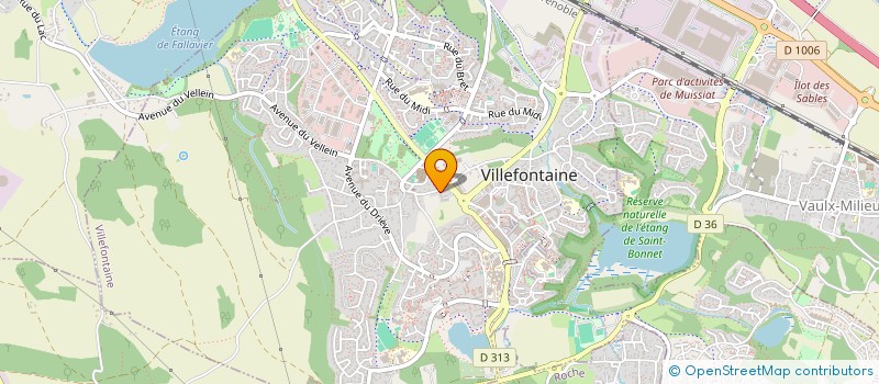 localisation de l'entreprise WURTZ  VILLEFONTAINE