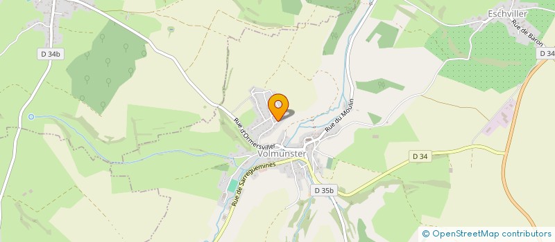 localisation de l'entreprise WURTZ FORAGES 57  VOLMUNSTER