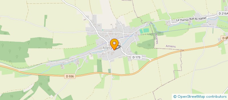 localisation de l'entreprise WUSHU AIRAINES  ALLERY