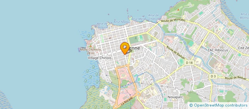 localisation de l'entreprise WUWANG  CAYENNE