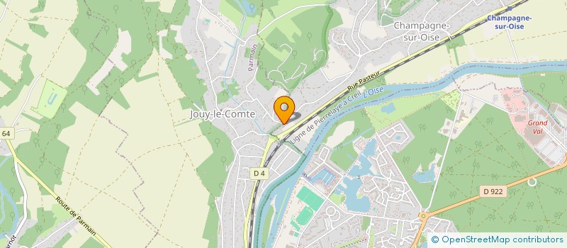 localisation de l'entreprise WUXI  CHAMPAGNE-SUR-OISE