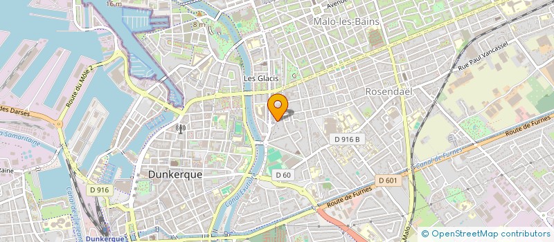 localisation de l'entreprise WVI à DUNKERQUE