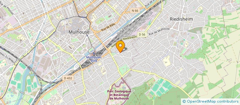 localisation de l'entreprise WVIII  MULHOUSE