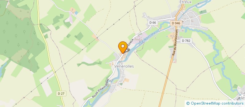 localisation de l'entreprise WWC INGENIERIE  VENEROLLES