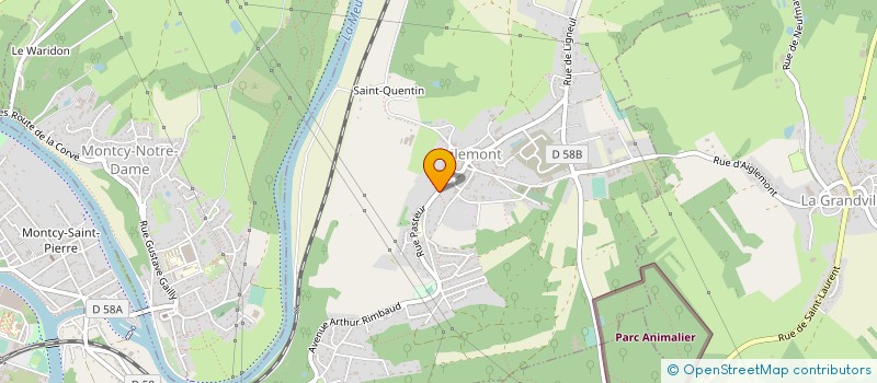 localisation de l'entreprise WWTEC  AIGLEMONT