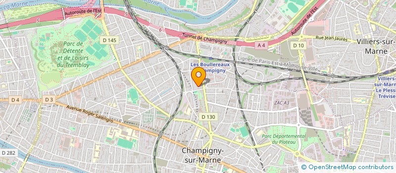 localisation de l'entreprise WWW KAZERAMA FR à CHAMPIGNY-SUR-MARNE