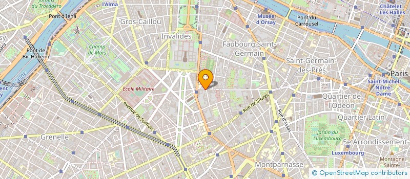 localisation de l'entreprise WWW.PONTS-DES-ARTS.INFO  PARIS