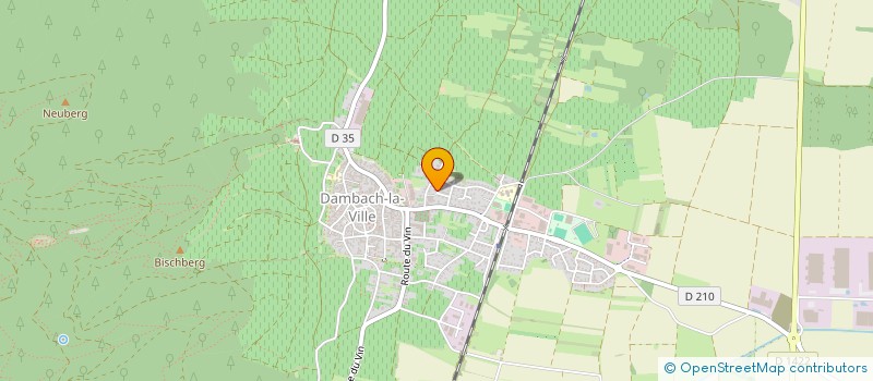 localisation de l'entreprise WX4  DAMBACH-LA-VILLE