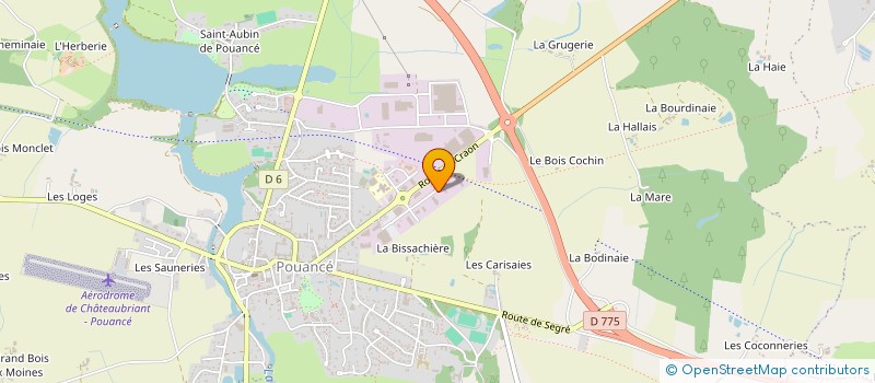 localisation de l'entreprise WY'NOT à OMBREE D'ANJOU