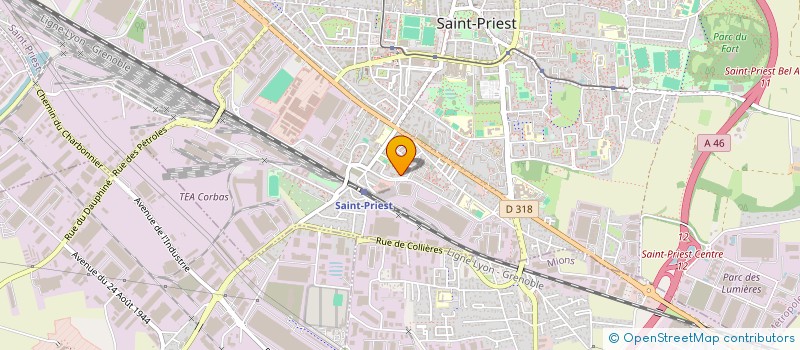 localisation de l'entreprise WY-ORA MUSIC  SAINT-PRIEST