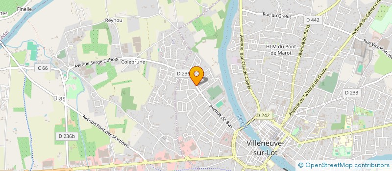 localisation de l'entreprise WYCAN  VILLENEUVE-SUR-LOT