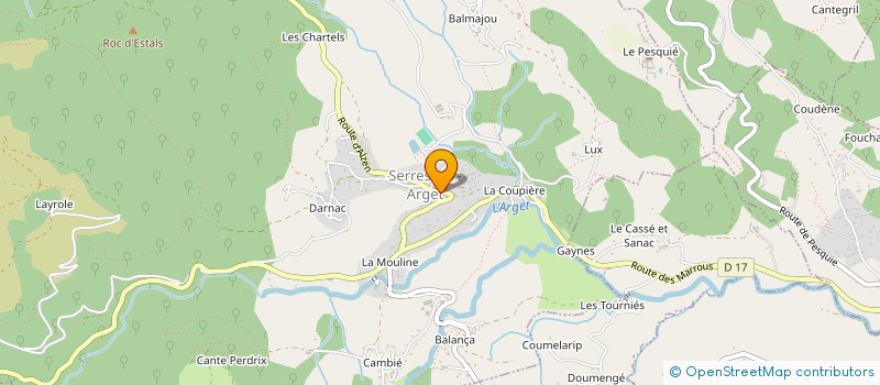 localisation de l'entreprise WYCAP à PRADIERES