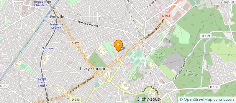 localisation de l'entreprise WYCISK INVEST à LIVRY-GARGAN
