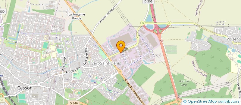 localisation de l'entreprise WYL INVESTISSEMENT à VERT-SAINT-DENIS