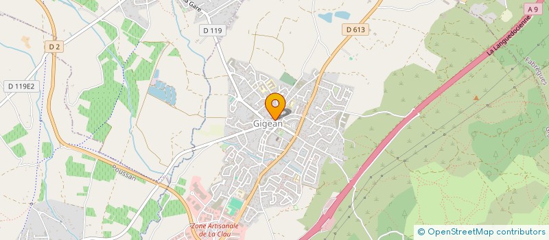 localisation de l'entreprise WYLSON PRO SERVICES  GIGEAN