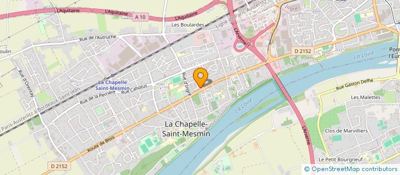 localisation de l'entreprise WYMOND à LA CHAPELLE-SAINT-MESMIN