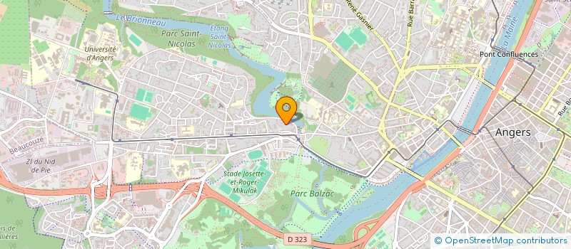 localisation de l'entreprise WYN à ANGERS