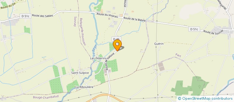 localisation de l'entreprise WYN MINERALS  BELLEGARDE-POUSSIEU