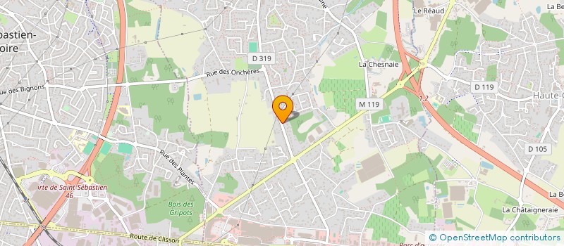 localisation de l'entreprise WYNAPS à LA CHAPELLE-SUR-ERDRE