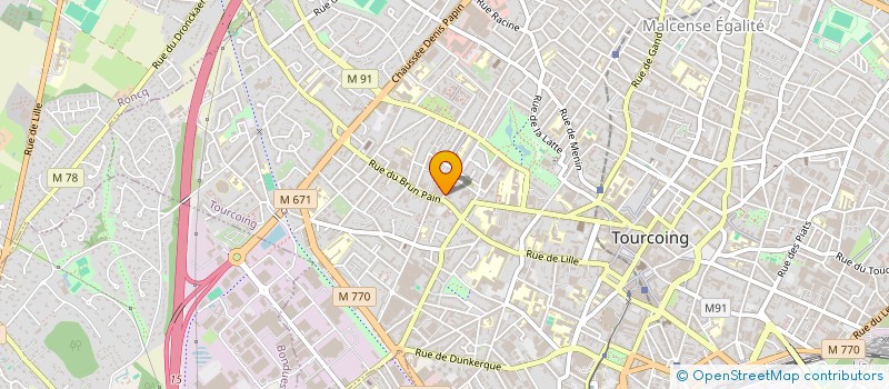 localisation de l'entreprise WYPLATA à TOURCOING
