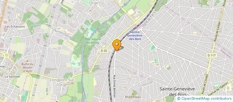 localisation de l'entreprise WYRU HOLDING  SAINTE-GENEVIEVE-DES-BOIS