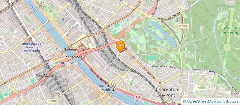 localisation de l'entreprise WYS SERVICES à CHARENTON-LE-PONT