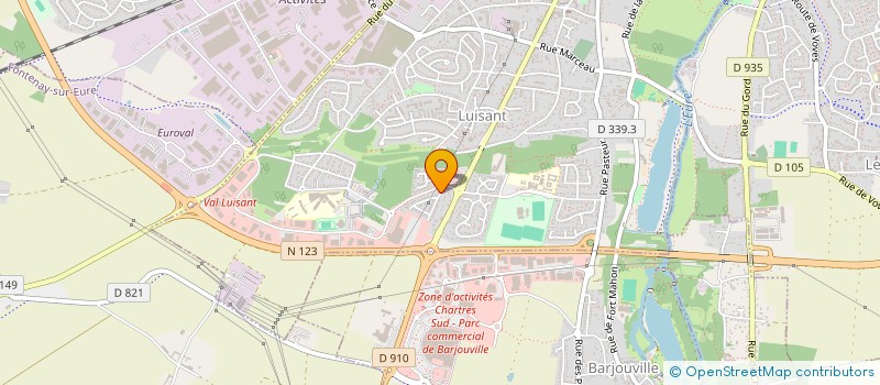 localisation de l'entreprise WYSI à LUISANT