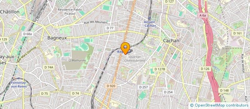 localisation de l'entreprise WYSKY  CACHAN