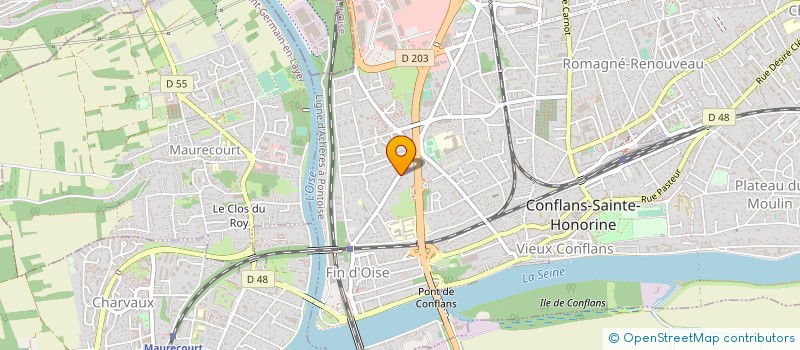 localisation de l'entreprise WYSS CONNECT  CONFLANS-SAINTE-HONORINE