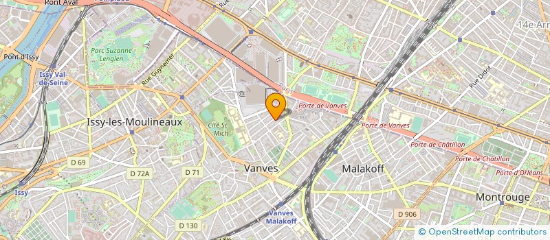 localisation de l'entreprise WYTCOD à VANVES