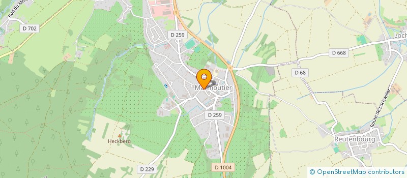 localisation de l'entreprise WZ COUVERTURE  MARMOUTIER