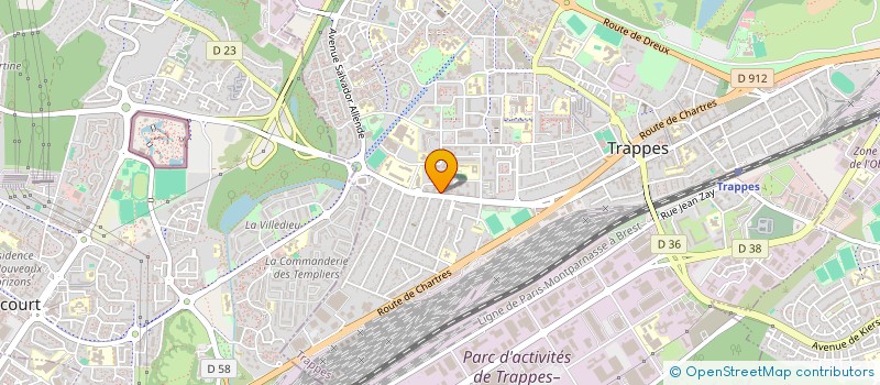 localisation de l'entreprise WZ INVEST à TRAPPES
