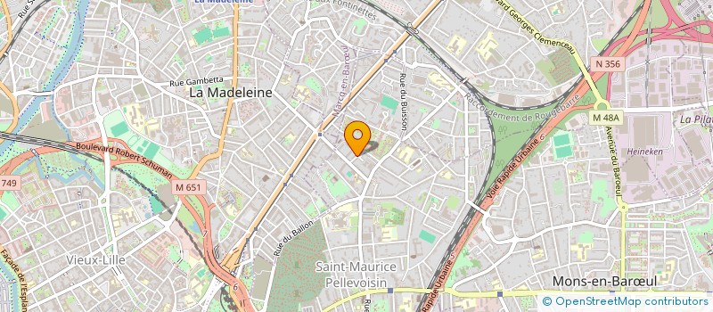 localisation de l'entreprise WZMH à LILLE