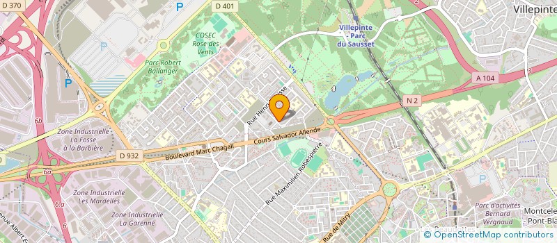 localisation de l'entreprise X-25 à AULNAY-SOUS-BOIS