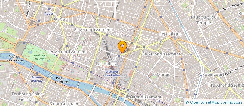 localisation de l'entreprise X 3 à PARIS