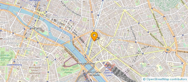 localisation de l'entreprise X-ACT  PARIS