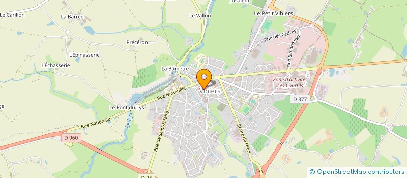 localisation de l'entreprise X AND J à LYS-HAUT-LAYON