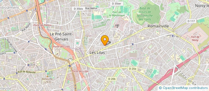 localisation de l'entreprise X-ART à NOISY-LE-SEC
