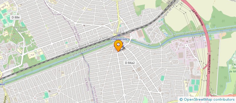 localisation de l'entreprise X BATIMENT à VILLEPARISIS