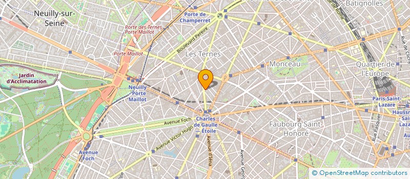 localisation de l'entreprise X BEAUTY  PARIS