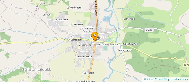 localisation de l'entreprise X.C.L.BARO  MASSEUBE