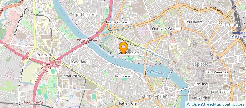 localisation de l'entreprise X.C RENO  TOULOUSE