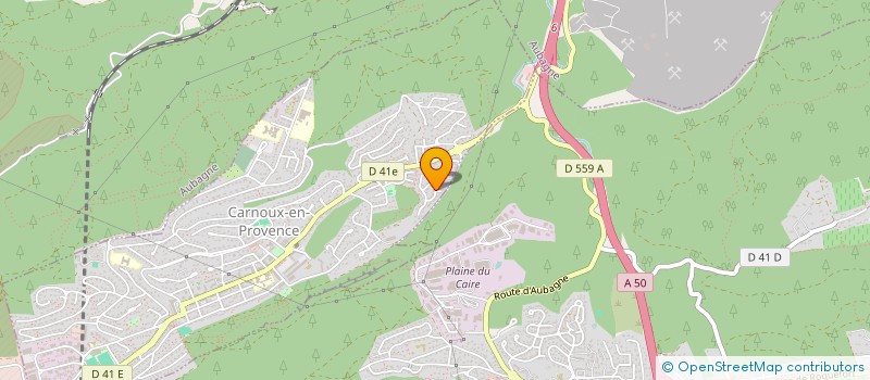 localisation de l'entreprise X.COM à CARNOUX-EN-PROVENCE