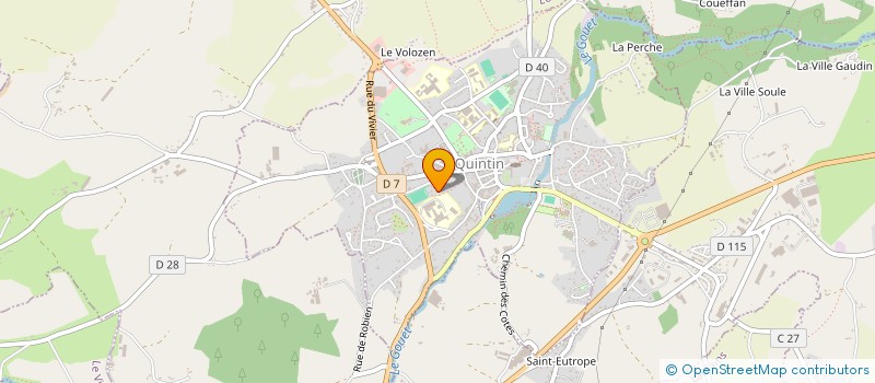 localisation de l'entreprise X CONNECT AGENCY  QUINTIN