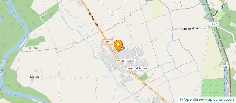 localisation de l'entreprise X-CONVOYAGE  MONBEQUI