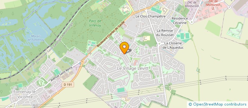 localisation de l'entreprise X-DEM à MENNECY