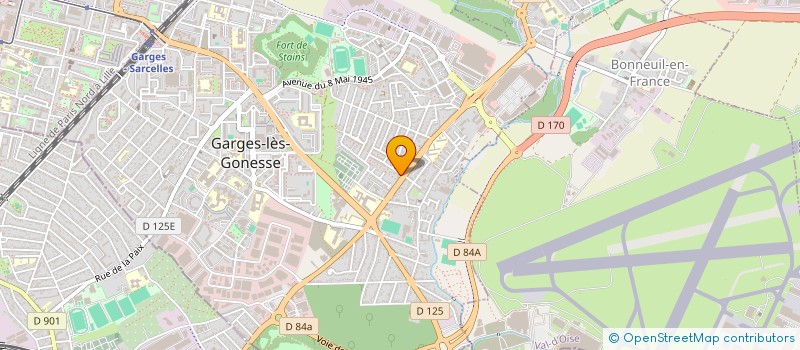 localisation de l'entreprise X-DRIVE à DRANCY