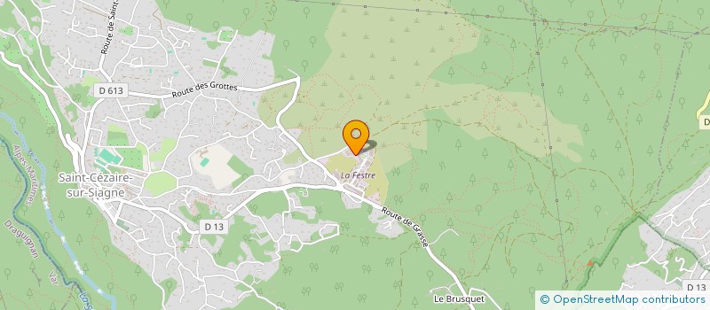 localisation de l'entreprise X-ELLENT à SAINT-CEZAIRE-SUR-SIAGNE